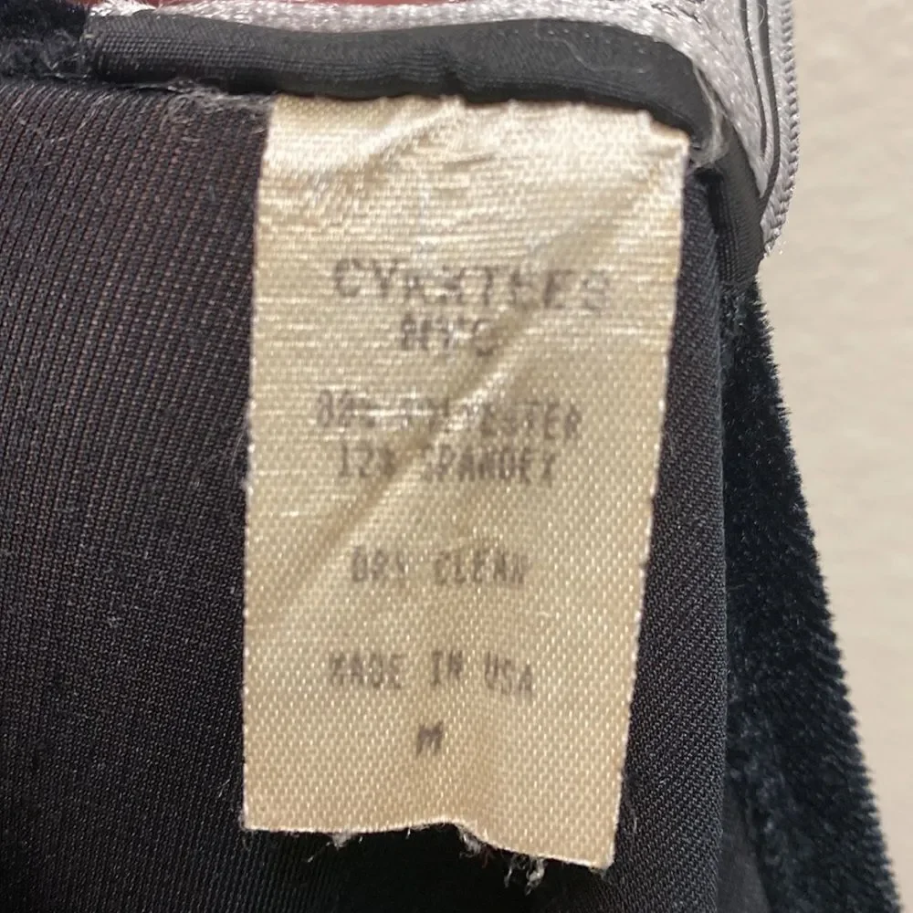 Cykxtees Velvet Maxi Dress Medium - Picture 3 of 6